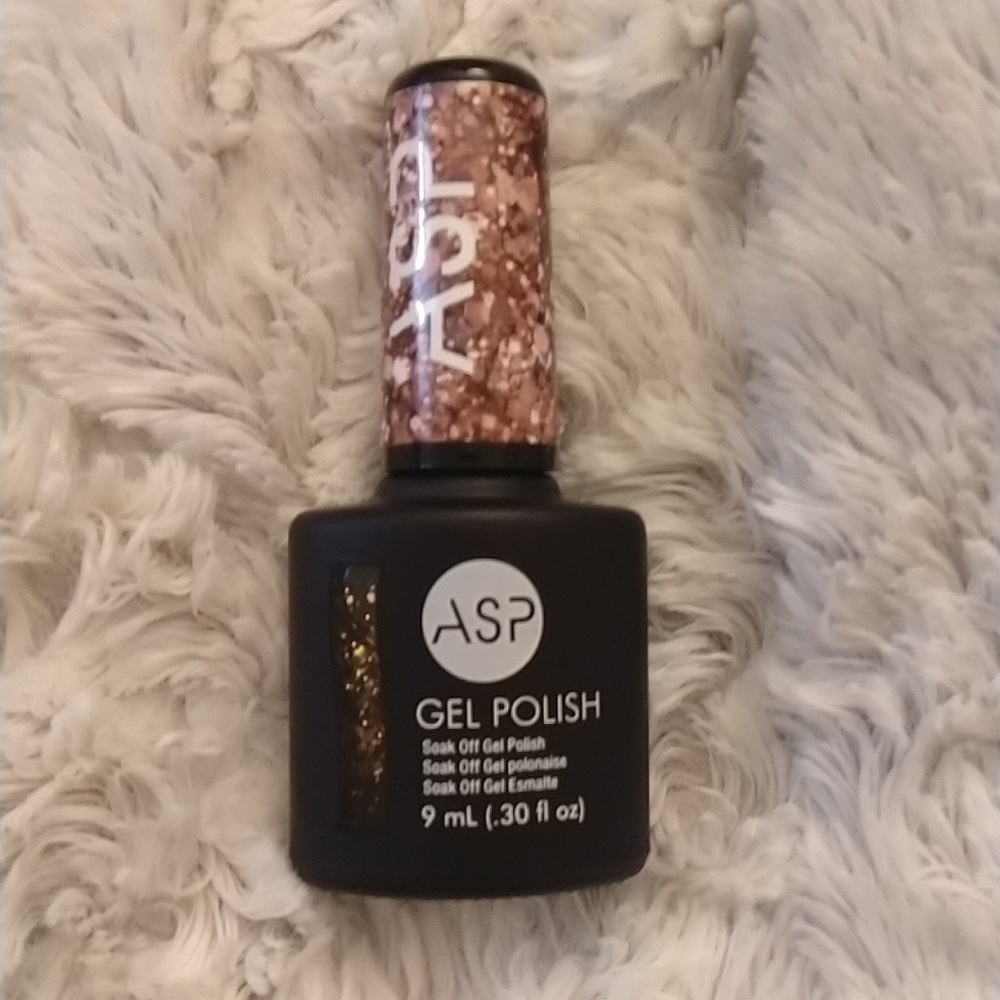 Pink Sparkle Gel Nail Colour "Unopened And Unused*